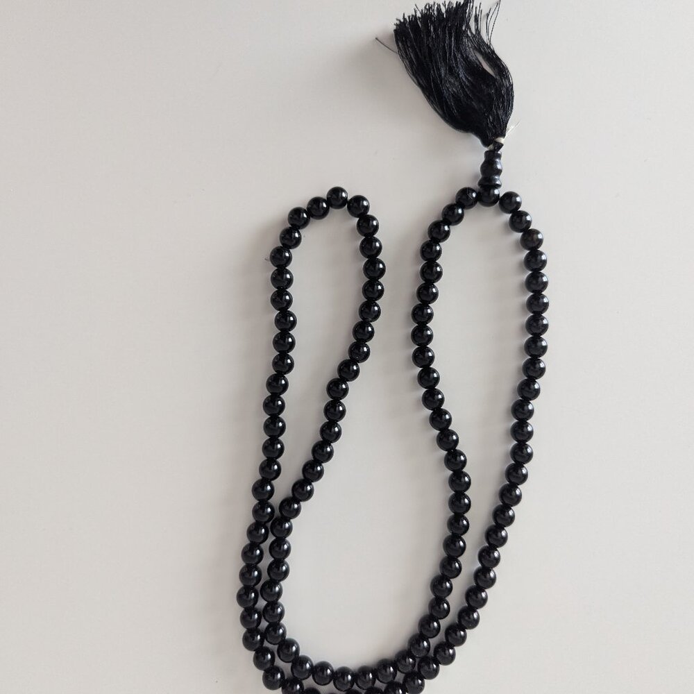 Onyx mala beads